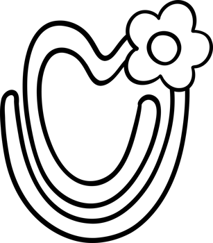 Coquette Girly paperclip School supplies png