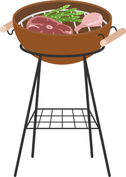 delicious BBQ icon png