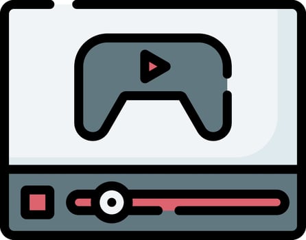 gaming illustration design vector