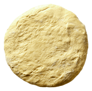 Dough rolled on floured surface png