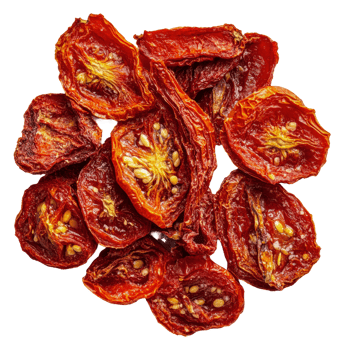 Dried tomatoes ready for cooking png