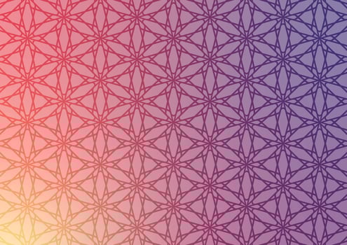 Abstract pink pattern graphic line geometric background vector
