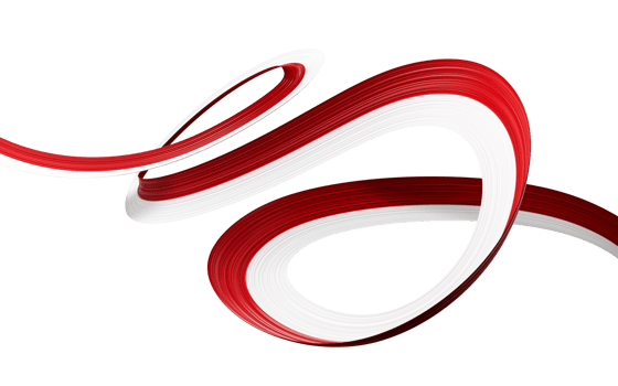 3d Flag Of Indonesia And Monaco 3d Wavy Shiny Ribbon 3d Illustration png