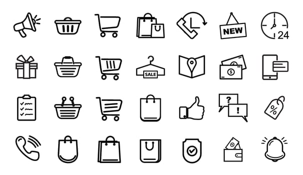 sale promotion business, promo store vector