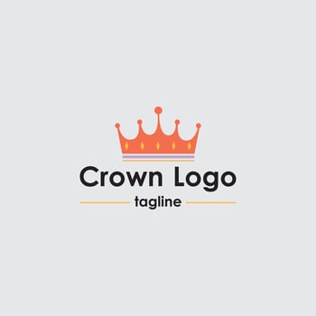 Crown Logo for Restaurant vector