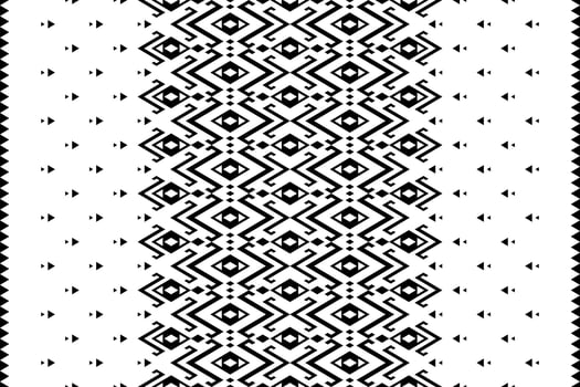 Carpet Mexican style. Ethnic ikat seamless pattern in tribal. Aztec geometric ornament print. Design for background, wallpaper, illustration, fabric, clothing, carpet, textile, batik, embroidery. vector