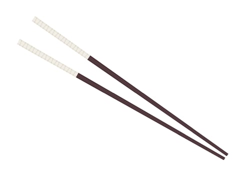 chopsticks . chopsticks white background. wallpaper. free space for text. copy space. vector