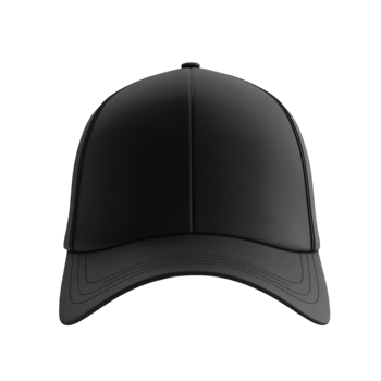 Black Baseball Cap AI-Generative png