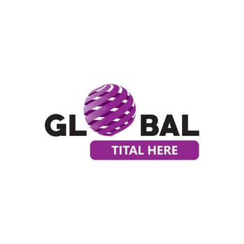 Creative Global Iconic Brand logo vector