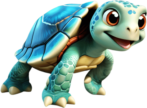 Captivating Sea Turtle Cartoon Clipart Ideal for Social Media Engagement. . png