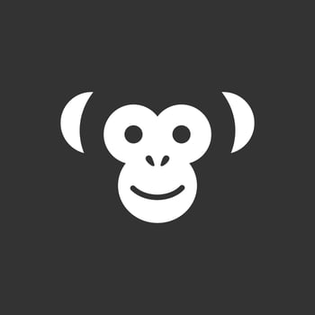 chimp craft logo vector