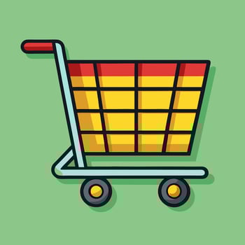 Essential Ecommerce Shopping Cart Design Artwork vector