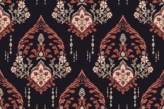 kat tribal Indian seamless pattern. Ethnic Aztec fabric carpet mandala ornament native boho chevron textile.Geometric African American oriental traditional illustrations. Embroidery style. vector