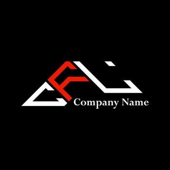 CFL logo design, CFL simple and modern logo. CFL luxurious alphabet design vector