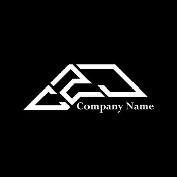 CZJ logo design, CZJ simple and modern logo. CZJ luxurious alphabet design vector