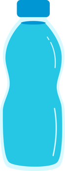 Illustration of water bottle png