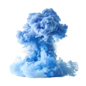 Smoke isolated on transparent background cutout png