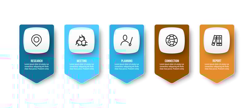 Option label infographic template. vector