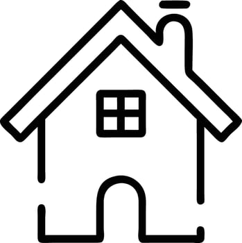 House Outline Logo vector