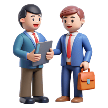 Business Partners Discussing Expansion png