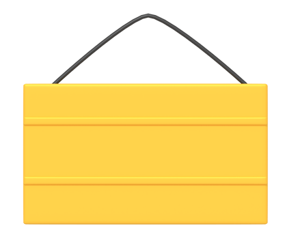 Board sign ads png