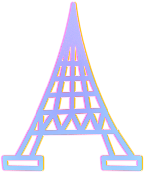 Tokyo Tower Y2k Dreamy Retro Airbrush Kpop Chrome png