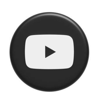 Youtube 3D Illustration png