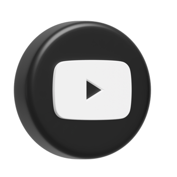 Youtube 3D Illustration png