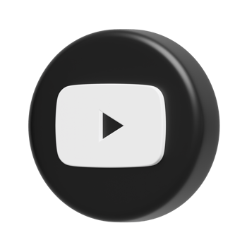 Youtube 3D Illustration png