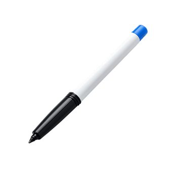 Black Dry-Erase Marker with Transparent Background, a Writing Instrument for Whiteboards and Glass Surfaces png