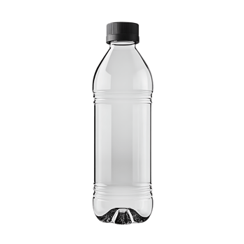 Empty Plastic Water Bottle with Transparent Background, Mockup for Branding and Design png