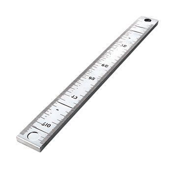 Metal Ruler with Transparent Background, Measuring Tool with Clear Background, Precise Measurement Tool with Transparent Background,  Silver Metal Ruler with Transparent Background, Straight Edge with Transparent Background, Measuring Device with Transpar png