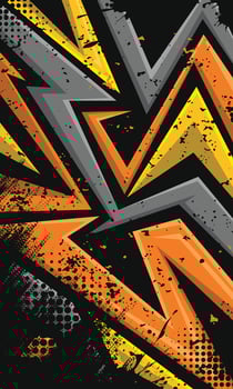 Abstract futuristic grunge background for extreme jersey team, racing, cycling, games, etc vector