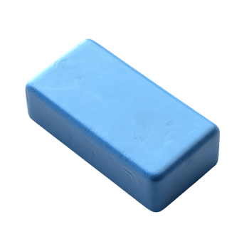 Blue Rectangular Block with Transparent Background png