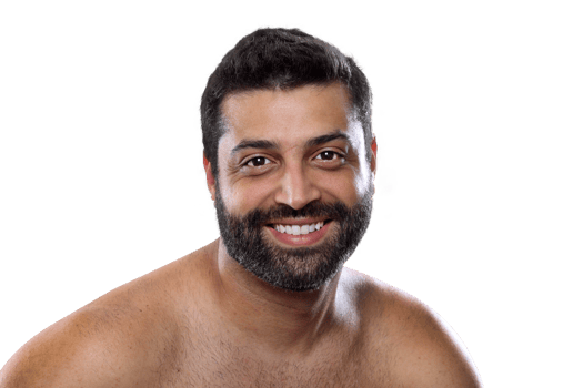 young brazilian model posing on neutral background png