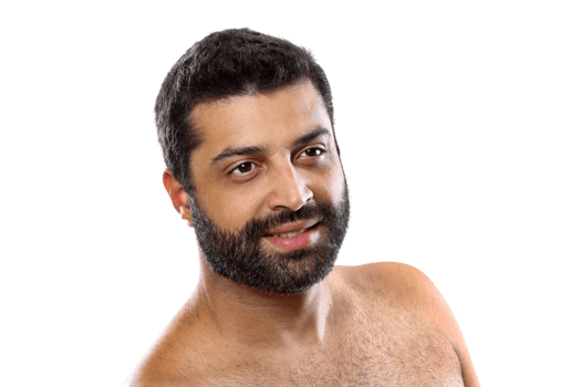 young brazilian model posing on neutral background png