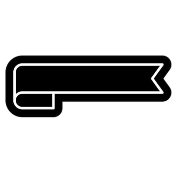Text Divider Ribbon vector