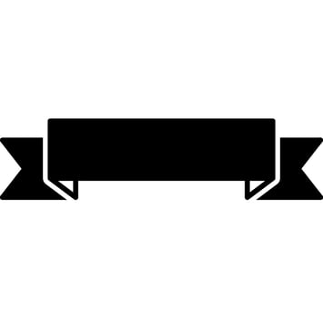 Corner Ribbon Marker vector