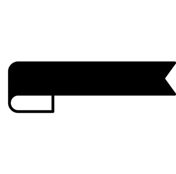 Layered Ribbon Strip vector