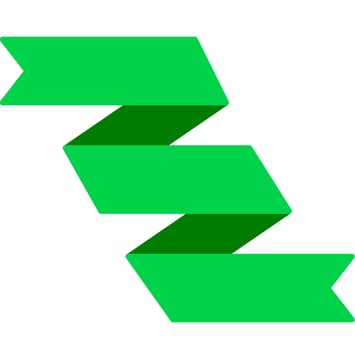 Decorative Fold Ribbon vector
