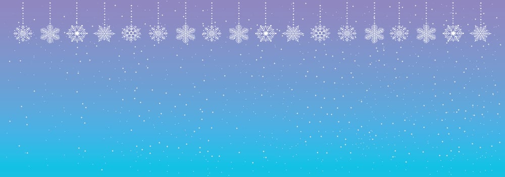 Winter Seamless Pattern with Snowflakes. vector