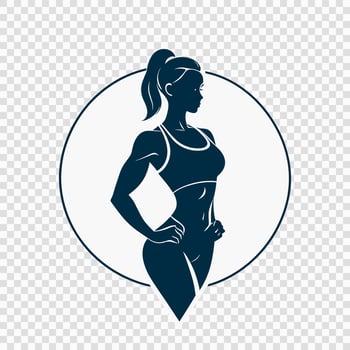 Fit and Confident Woman vector
