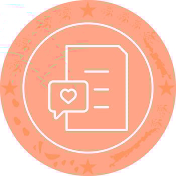 Feedback Form Icon Design vector