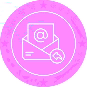Return to Sender Icon Design vector