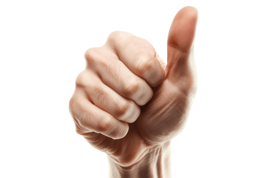 Thumbs Up Gesture png