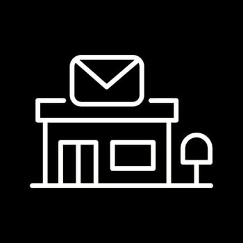 Post Office Icon Design vector