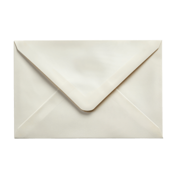 White Envelope Isolated png
