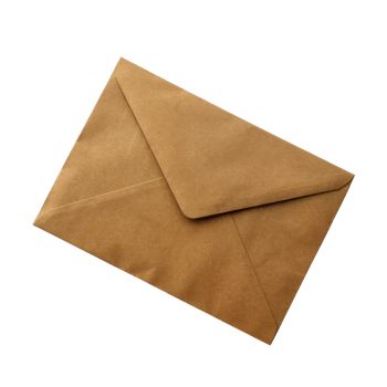 Brown Envelope Isolated png