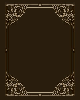 Frame ornaments. decorative line art for design templates. Decorative frames. design in Eastern style, for invitations or greeting cards. vector