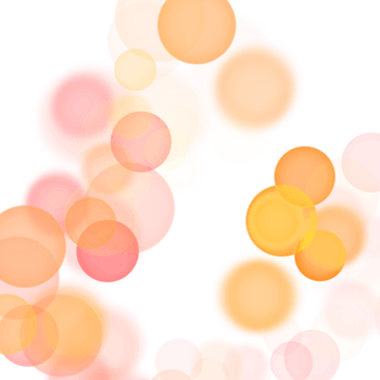 Bokeh Light Abstract Pink and Orange Bokeh png